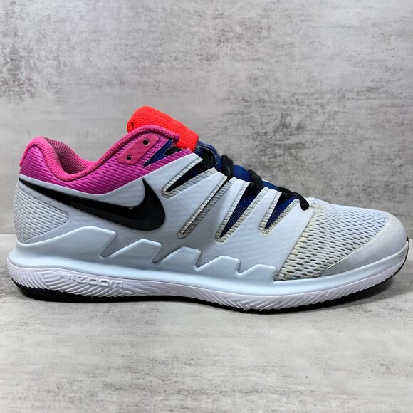 Nike Air Zoom Vapor X HC Roger Federer Tennis Shoes - Men's Size 11 - Picture 4 of 10